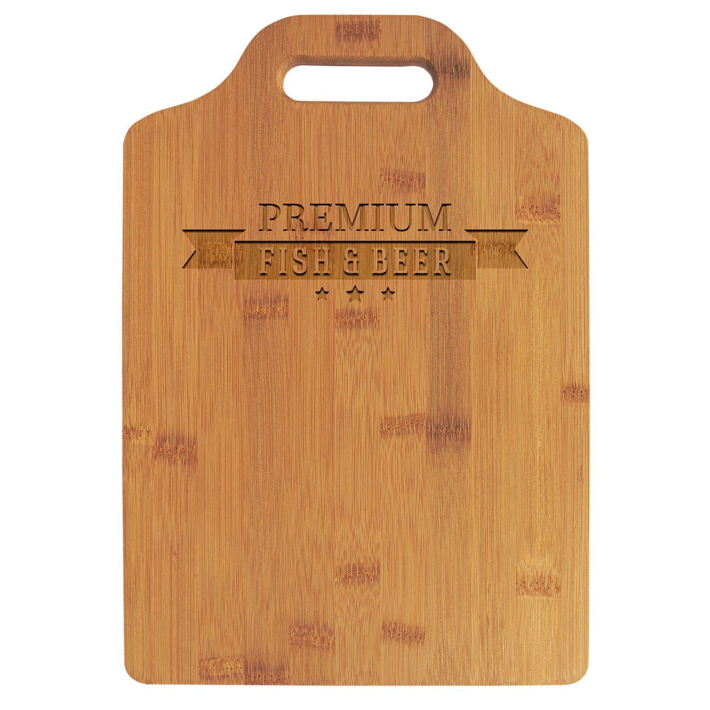 13x9 Bamboo Cutting Board with Handle