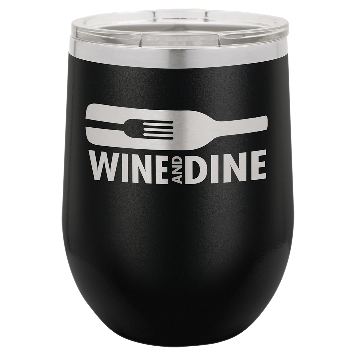 12oz Customized Stemless Wine Tumbler