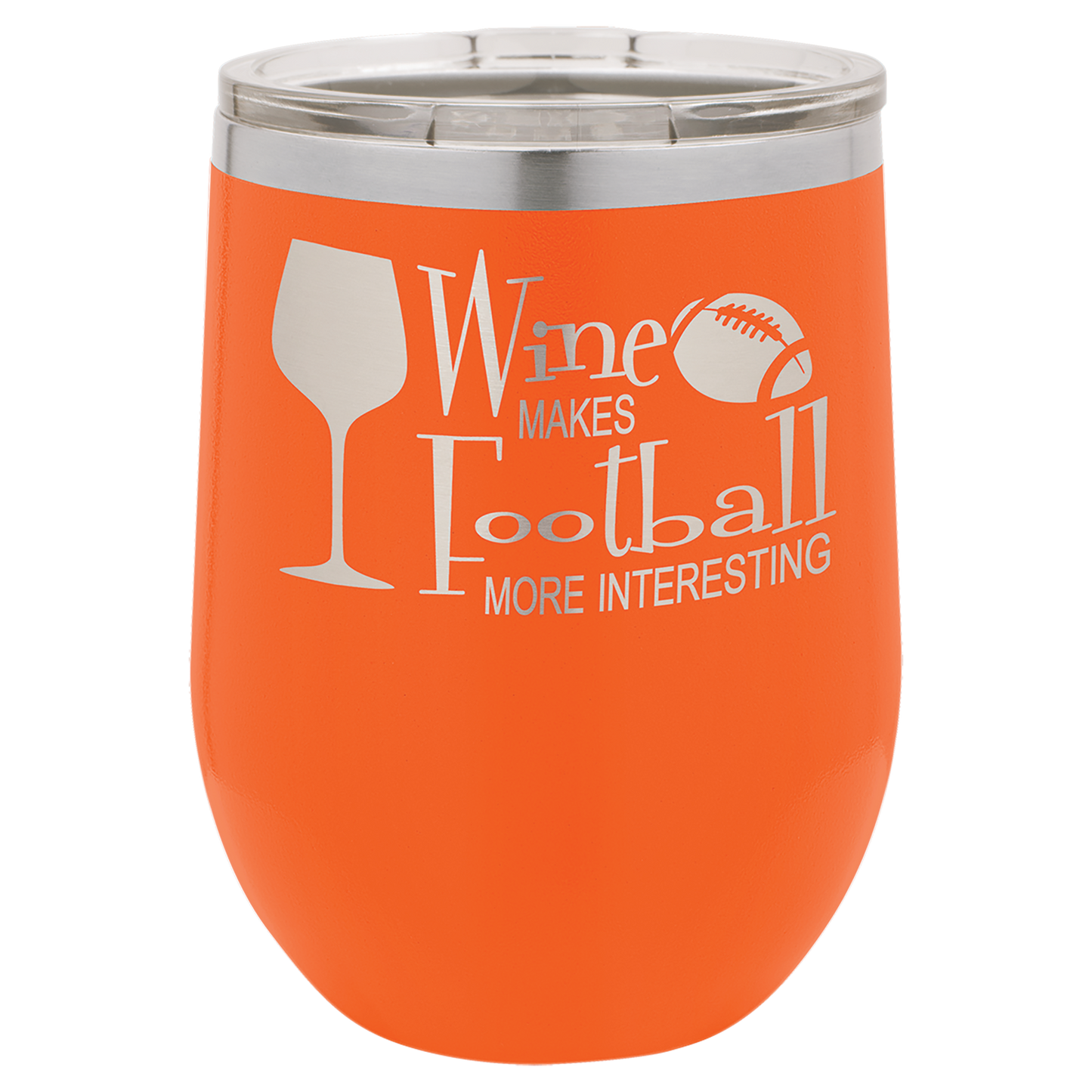 12oz Customized Stemless Wine Tumbler