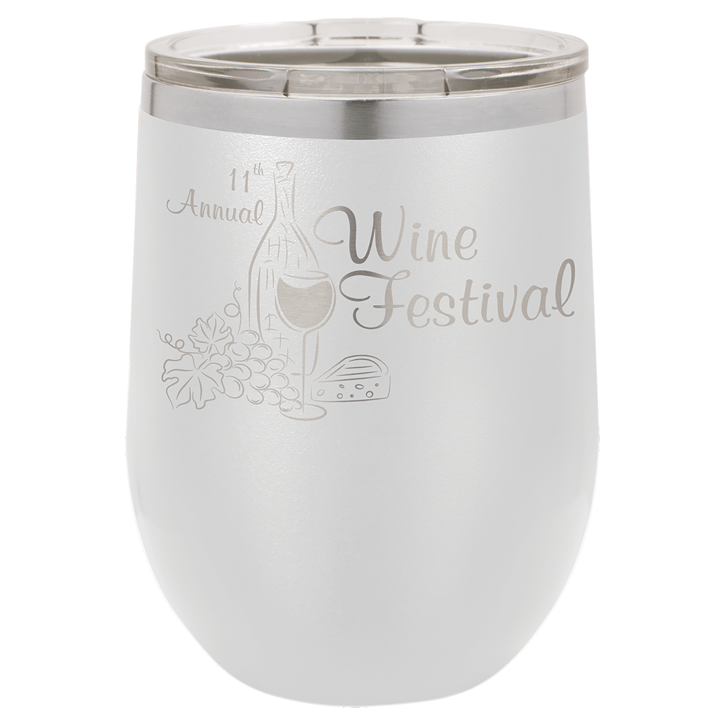 12oz Customized Stemless Wine Tumbler