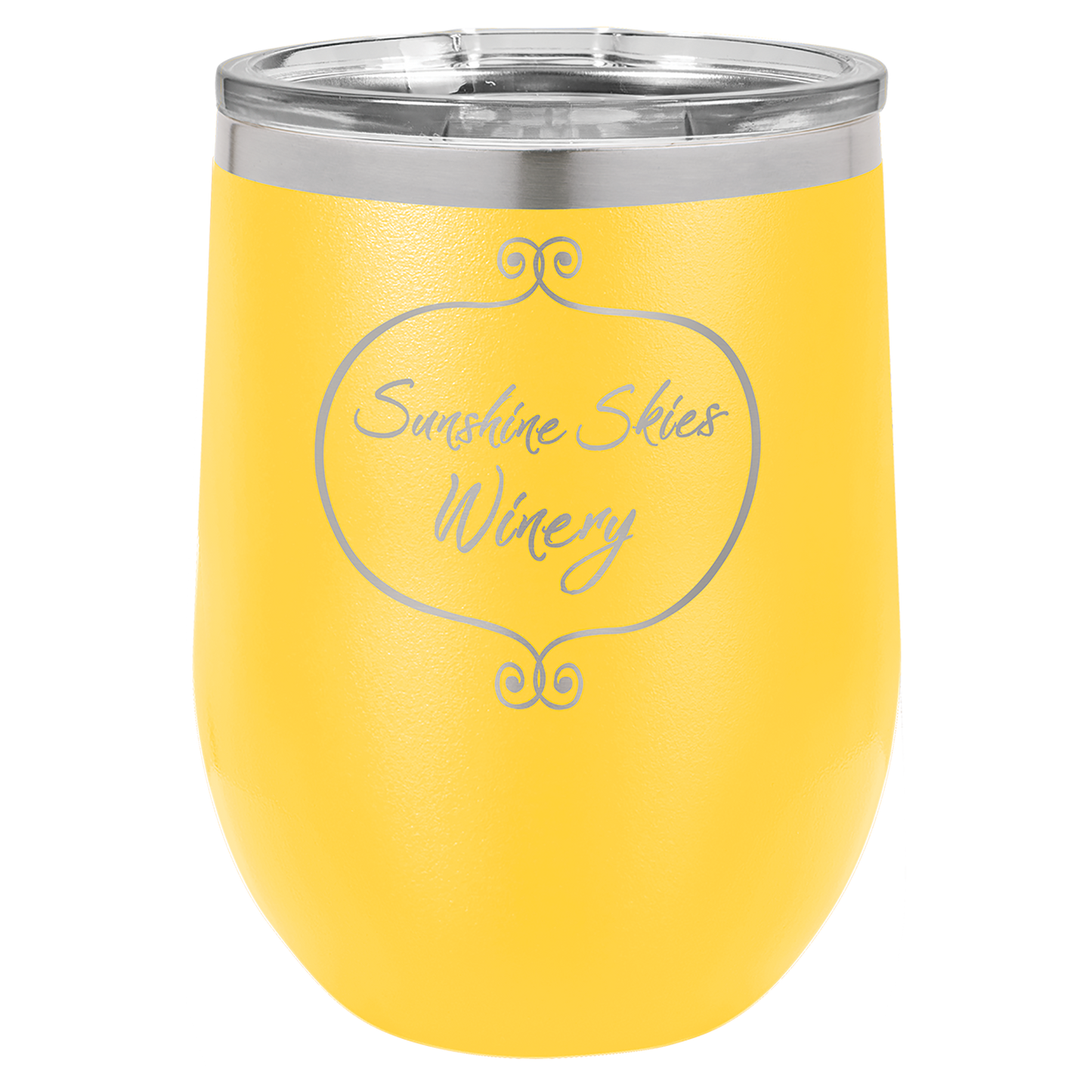 12oz Customized Stemless Wine Tumbler