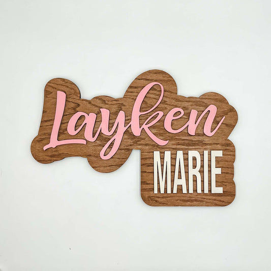 Nursery Name Sign