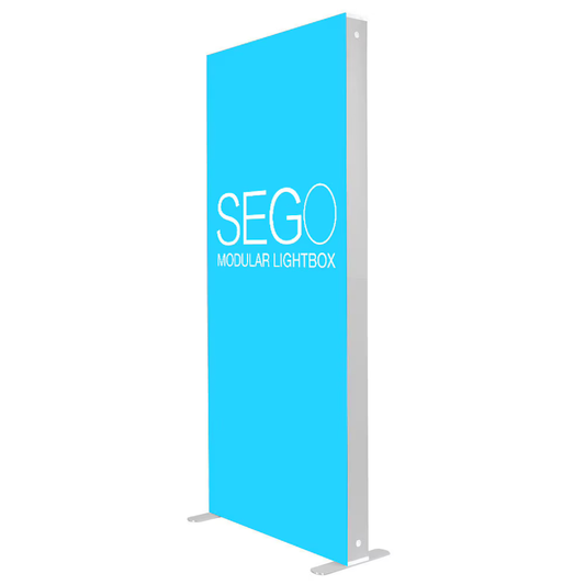 SEGO Lightbox 3.3x7.4 Double Sided Graphic Package